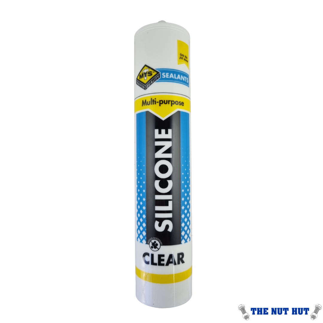 Silicone Sealant 260ml Clear CMT1250 The Nut Hut