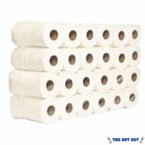 Toilet Paper 500 Sheet 1 Ply Snow Soft Virgin 2x24 Pack